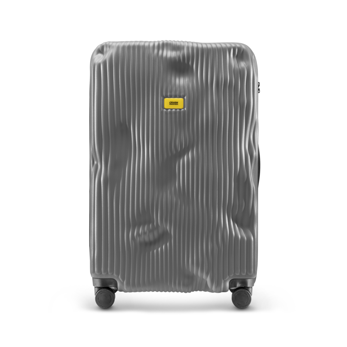 Crash Baggage Stripe Stor resväska 79 cm – Rökgrå