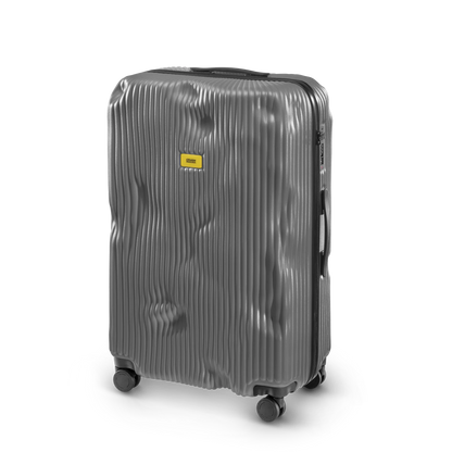 Crash Baggage Stripe Stor resväska 79 cm – Rökgrå
