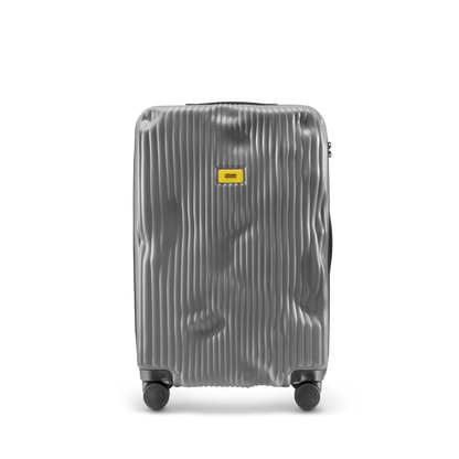 Crash Baggage Stripe Mellanstor resväska 68 cm – Rökgrå