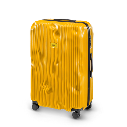 Crash Baggage Stripe Stor resväska 79 cm – Gul