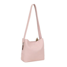 Ulrika Design Bar Zipper - Ljusrosa Axelväska 38cm