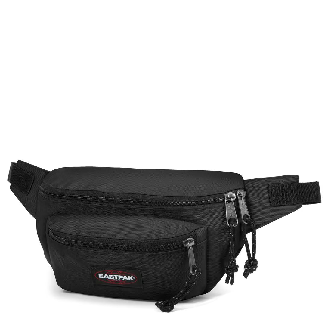 Eastpak Doggy Bag - Svart Midjeväska 27cm