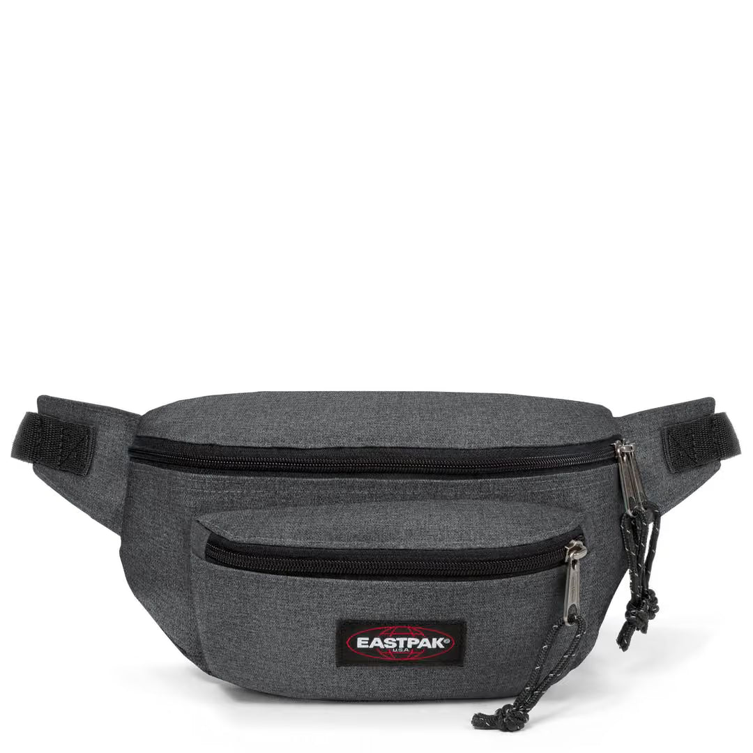 Eastpak Doggy Bag - Svart Denim Midjeväska 27cm