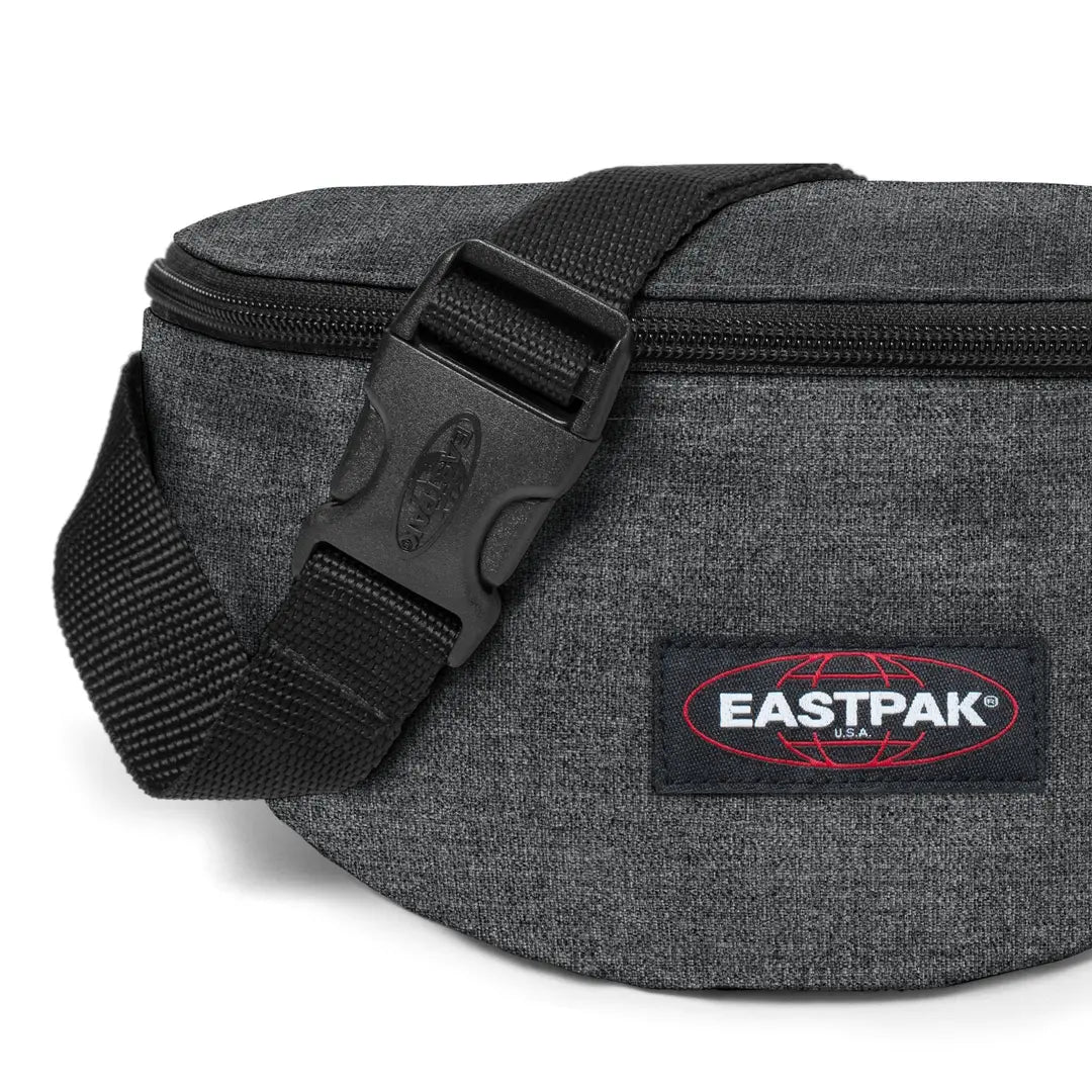 Eastpak Springer - Svart Denim Crossover 23cm