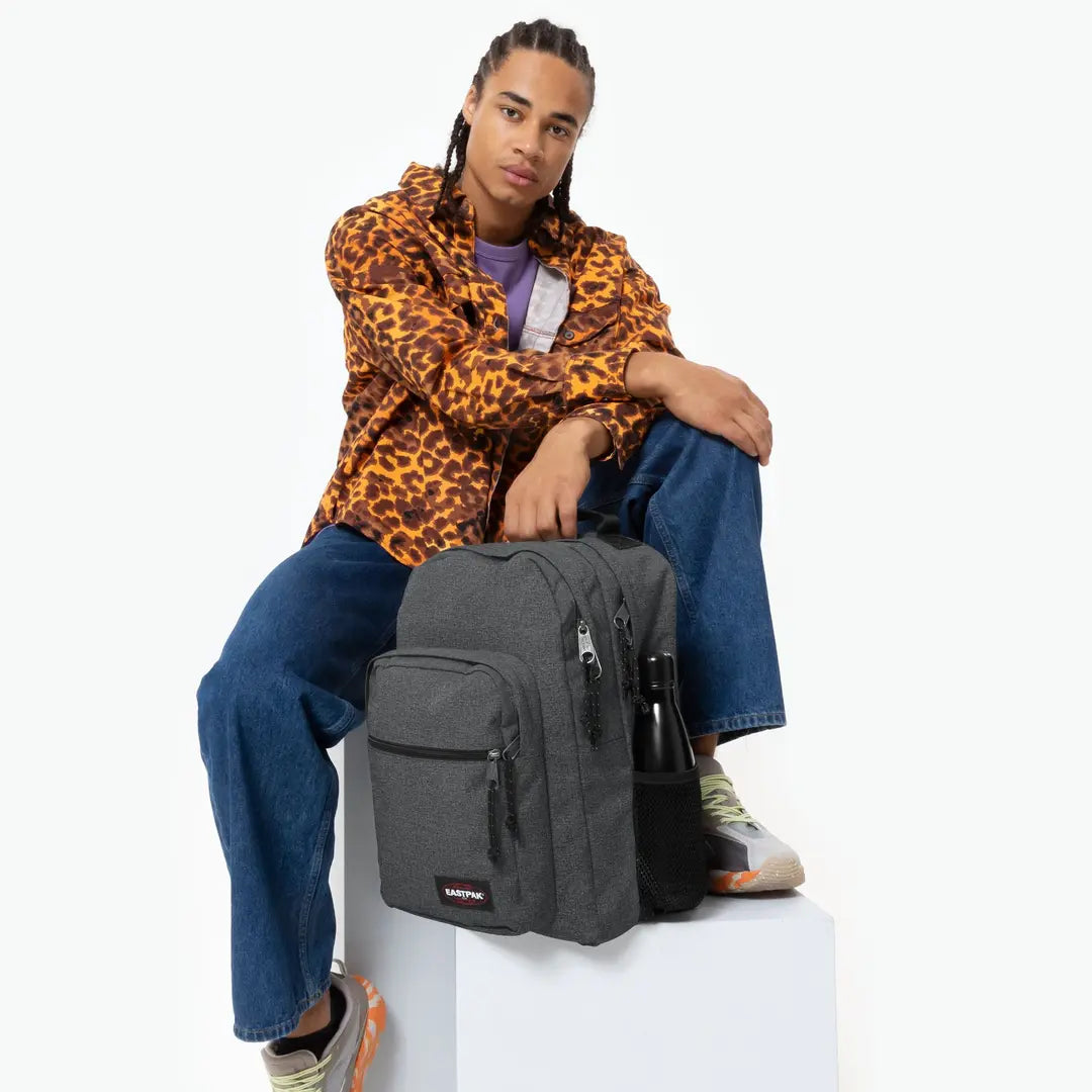 Eastpak Morius - Svart Denim Ryggsäck 34L