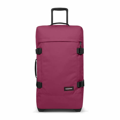 Eastpak Tranverz M - Vinröd Mellanstor Resväska 67cm