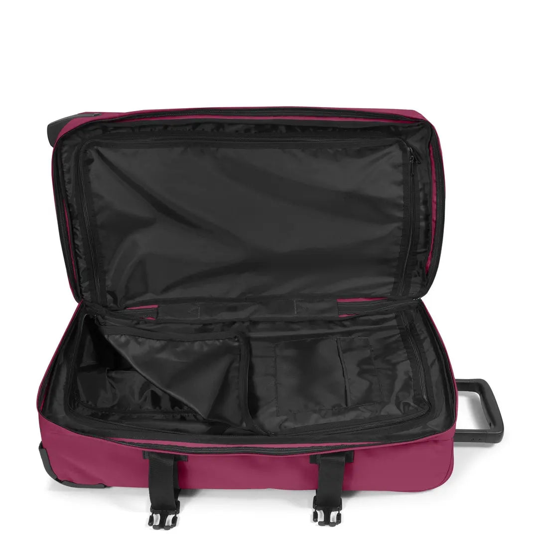 Eastpak Tranverz M - Vinröd Mellanstor Resväska 67cm