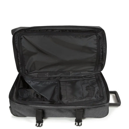 Eastpak Tranverz M - Svart Denim Mellanstor Resväska 67cm