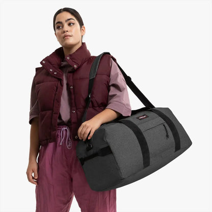 Eastpak Station + - Svart Denim Duffelväska 62cm