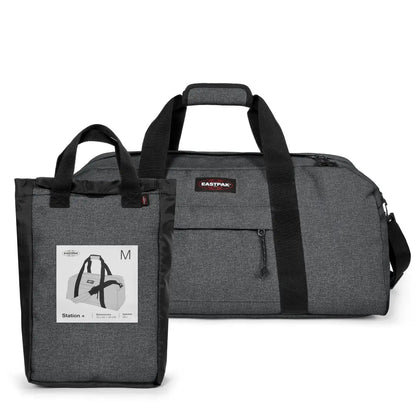 Eastpak Station + - Svart Denim Duffelväska 62cm