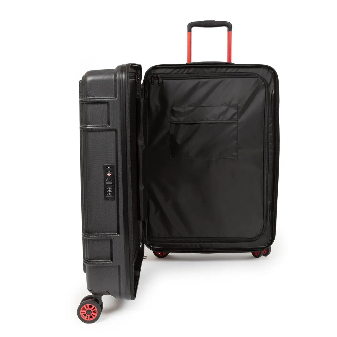 Eastpak Resist'r Zip M - Svart Mellanstor Resväska 68.5cm