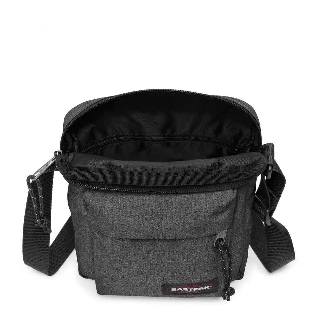 Eastpak Arcade Mini Bag - Svart Denim Crossbodyväska 21.5cm