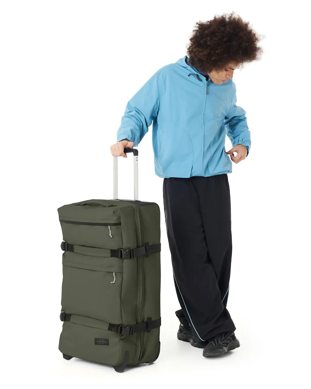 Eastpak Transit'r Plus L - Tarp Forest Stor Resväska 79cm
