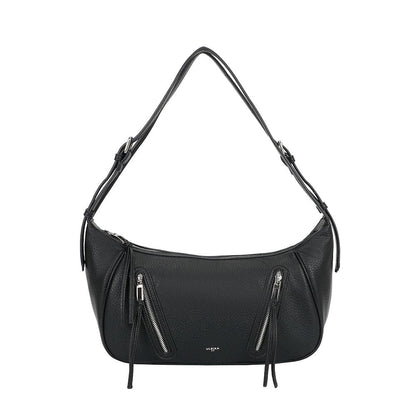 Ulrika Design Recycled PU 2.0 – Axelväska 40cm – Svart