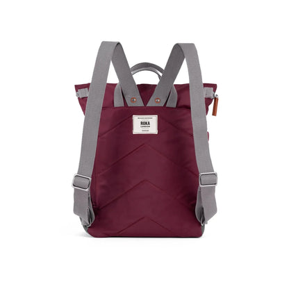 Roka London Bayswater B + Waterloo Ryggsäck 42 cm + Paraply – Plum