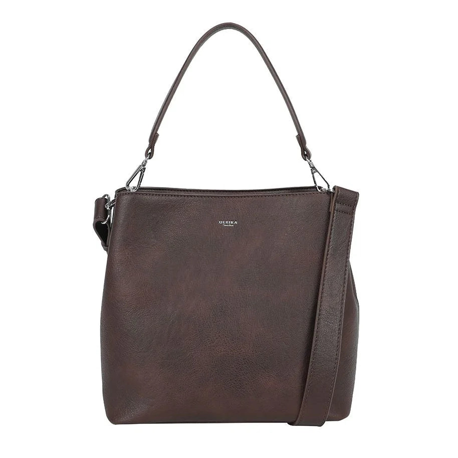 Ulrika Design Noos – Toteväska 26cm – Mörkbrun