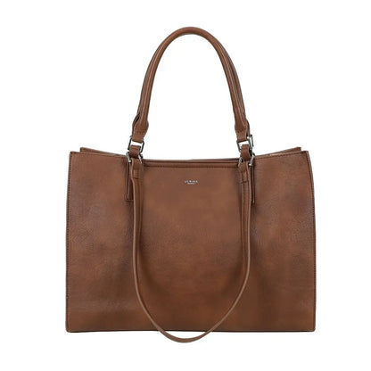 Ulrika Design Noos - Brun Toteväska 36cm