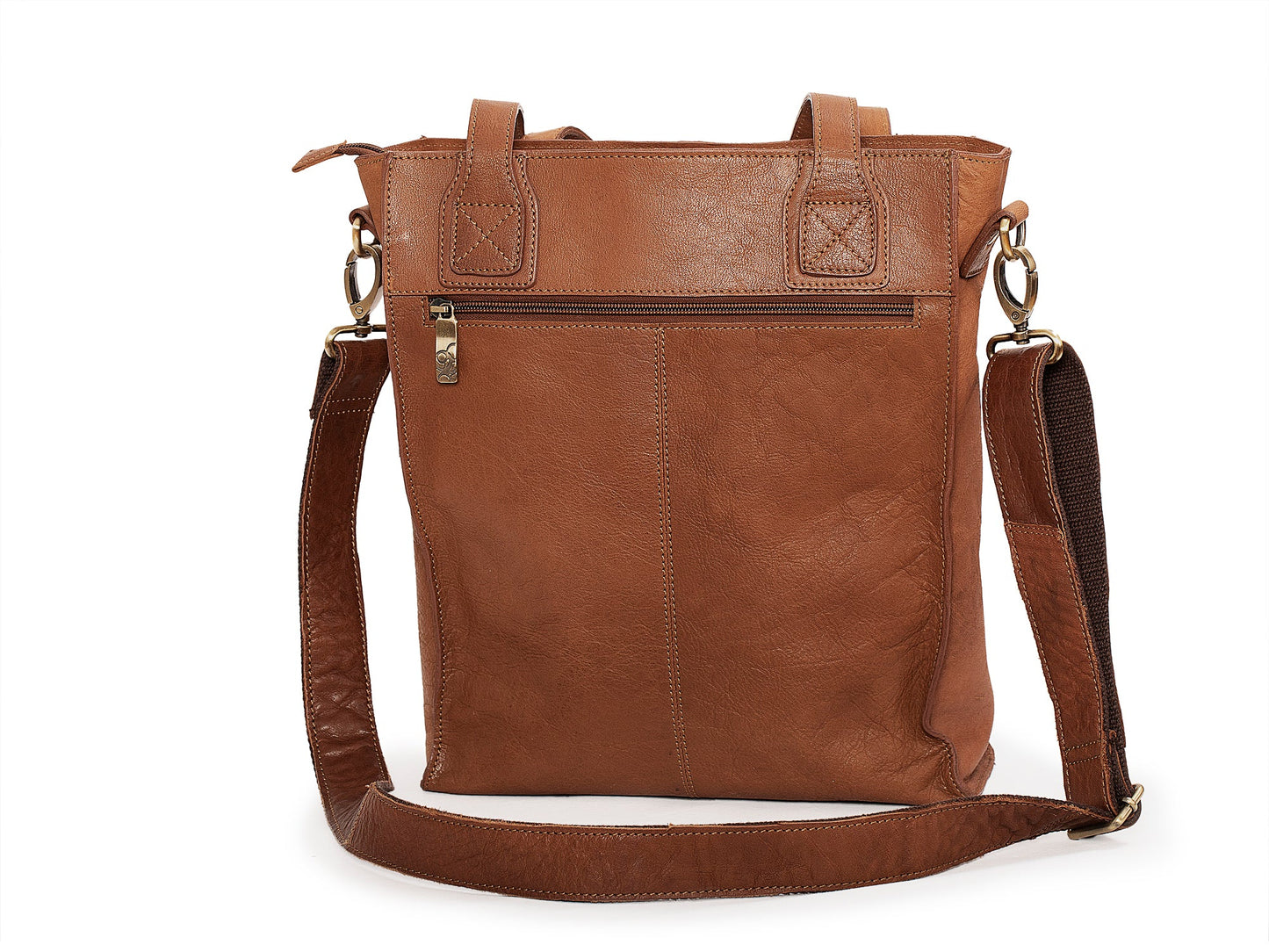 BaooBaoo Totebag – Shoppingväska 13" – Tan