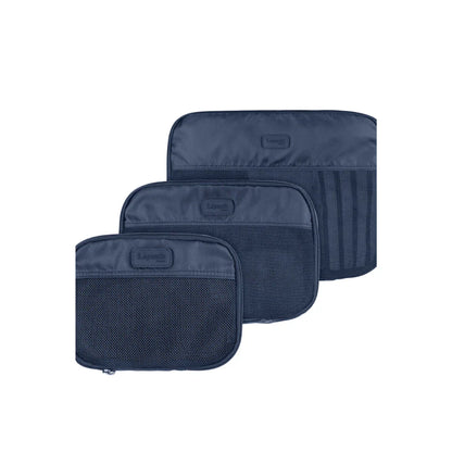 Lipault Accessoarer Packkuber 3-set - Navy