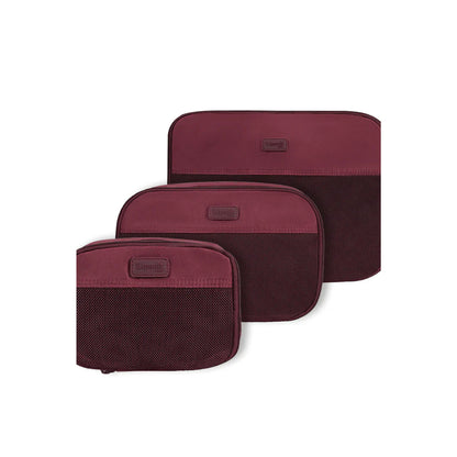 Lipault Accessoarer Packkuber 3-set - Bordeaux