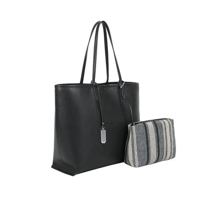 Ulrika Design Reversible Toteväska 44cm Svart