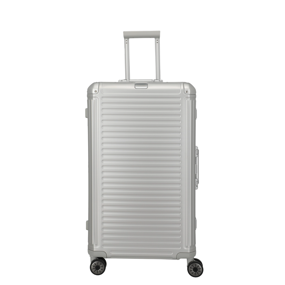 Travelite Next Trunk Stor Resväska 76 cm Silver