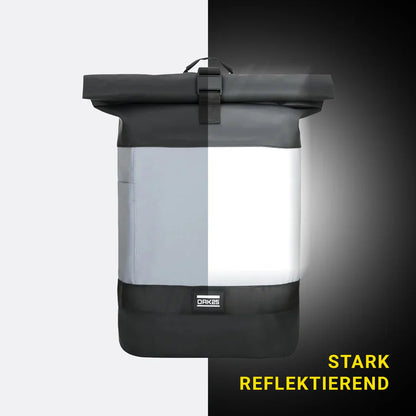 OAK25 Commute Rolltop L 2.0 – Laptopryggsäck 16 - Svart