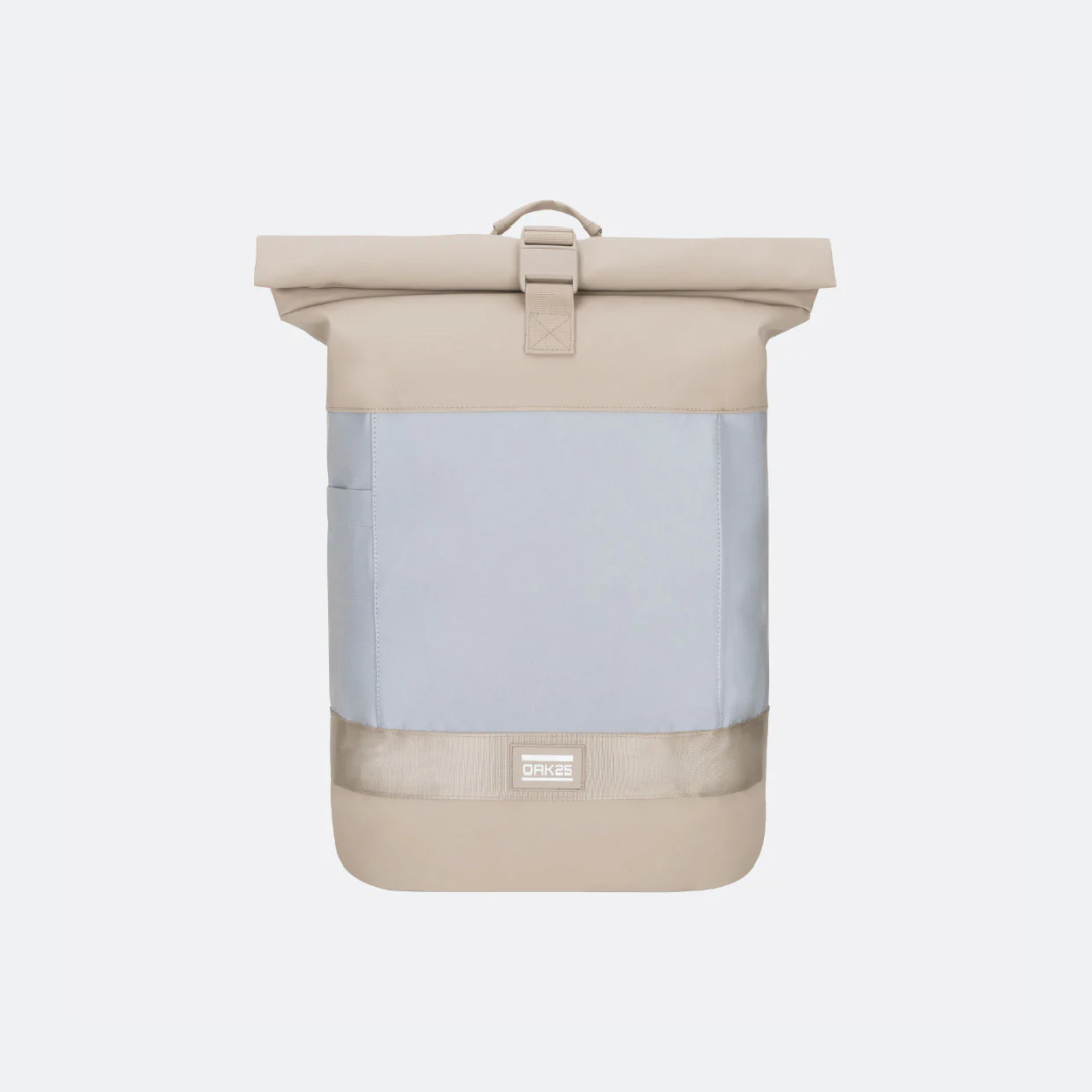 OAK25 Commute Rolltop M 2.0 – Laptopryggsäck 16" – Sand