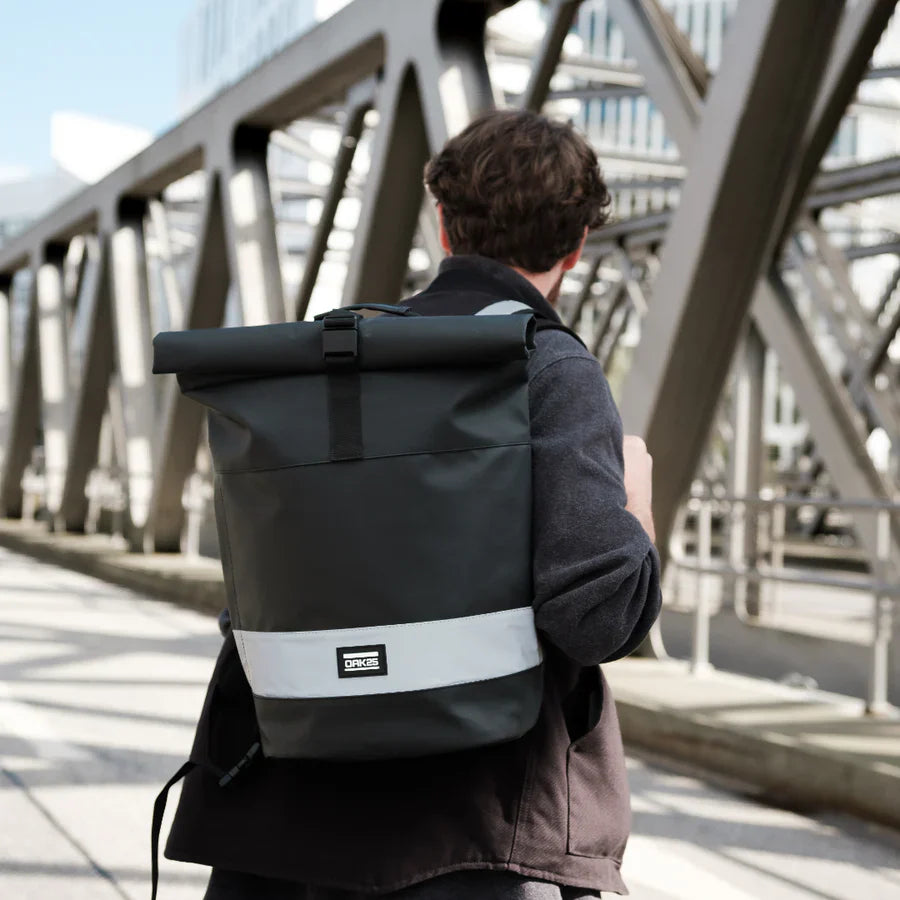 OAK25 Everyday Rolltop - Bike – Svart