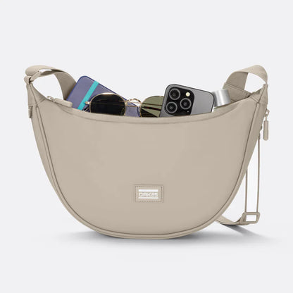 OAK25 Everyday Half Moon Bag – Crossbody-väska - Sand