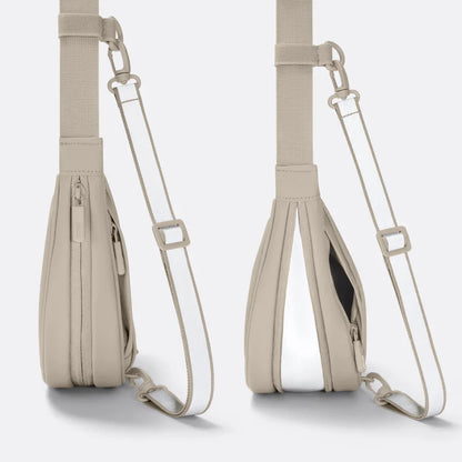 OAK25 Everyday Half Moon Bag – Crossbody-väska - Sand