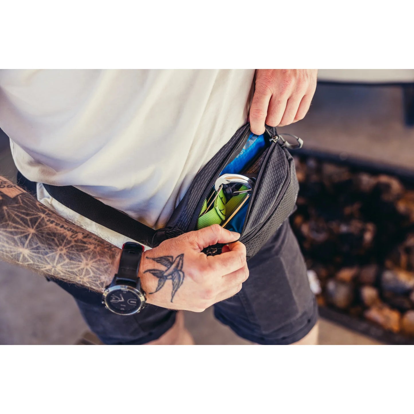 Gregory Nano Waistpack Mini - Kalkvit