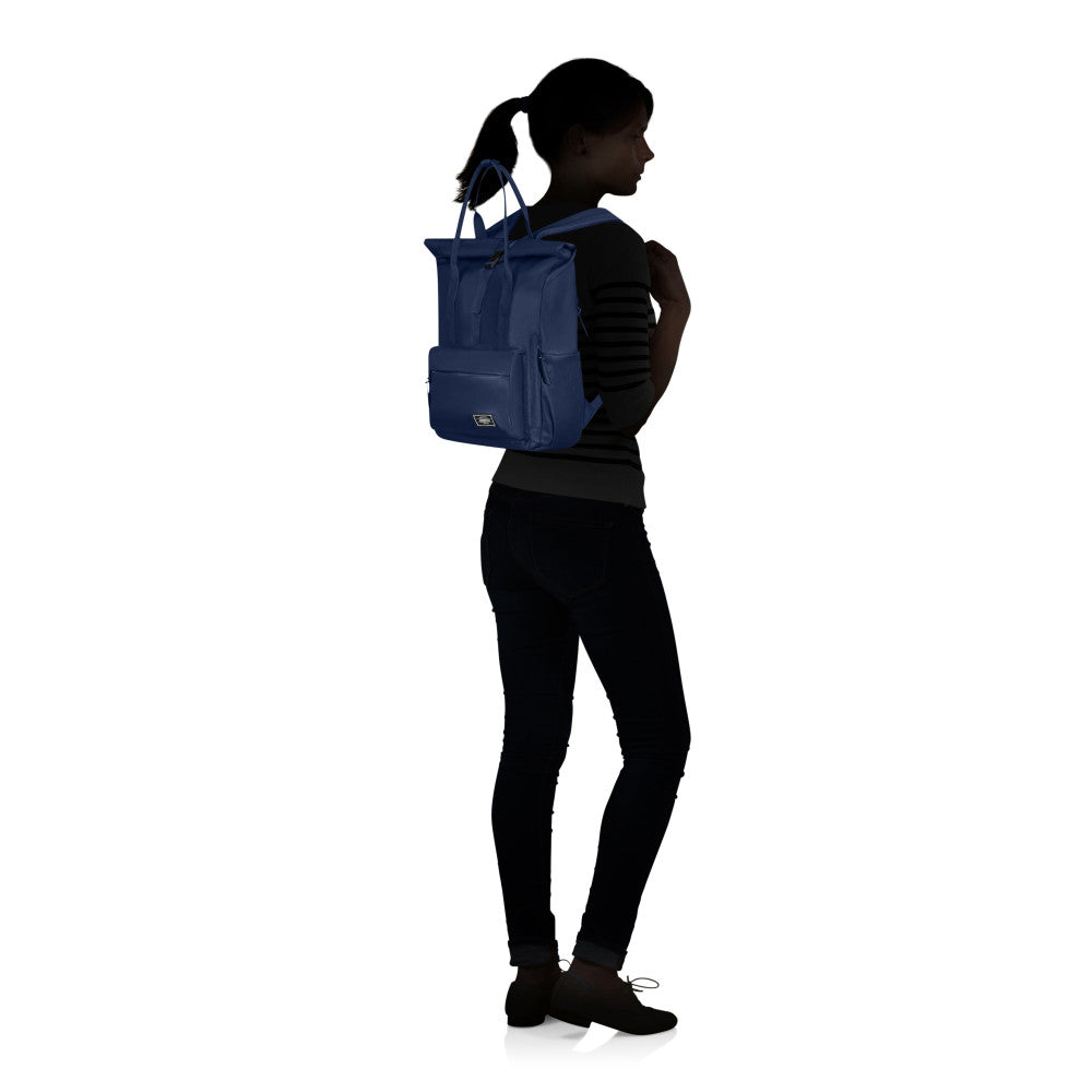 American Tourister Urban Groove UG25 Tote Backpack 15,6" – Marinblå