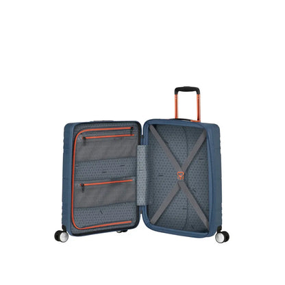 American Tourister Hello Cabin - Navy/Orange Kabinväska 55cm