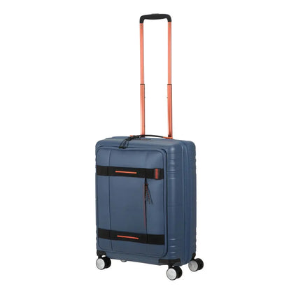 American Tourister Hello Cabin - Navy/Orange Kabinväska 55cm