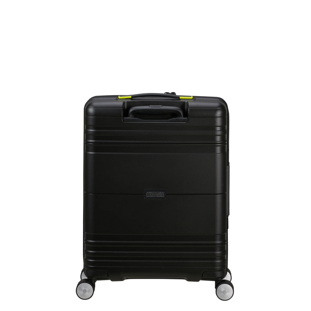 American Tourister Hello Cabin - Svart/Lime Kabinväska 55cm