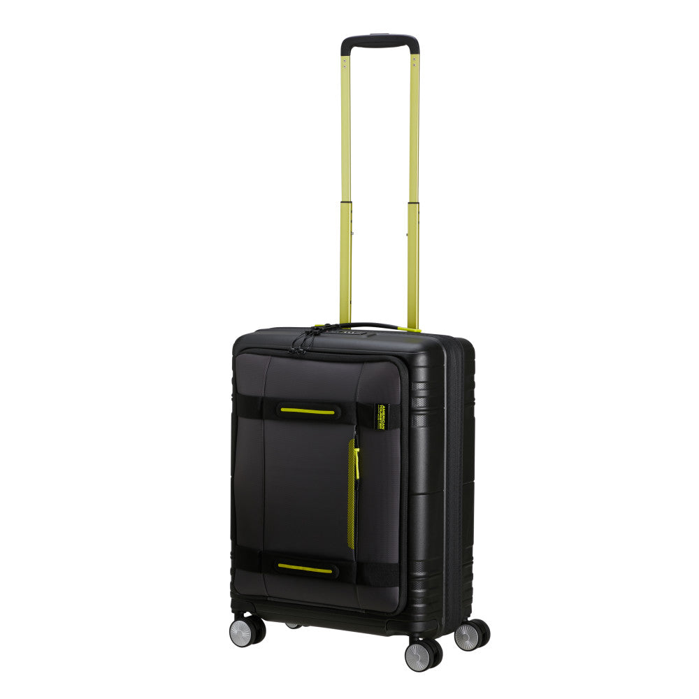 American Tourister Hello Cabin - Svart/Lime Kabinväska 55cm