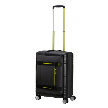 American Tourister Hello Cabin - Svart/Lime Kabinväska 55cm