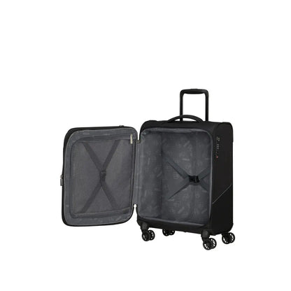 American Tourister Summerride Spinner 55 cm – Svart