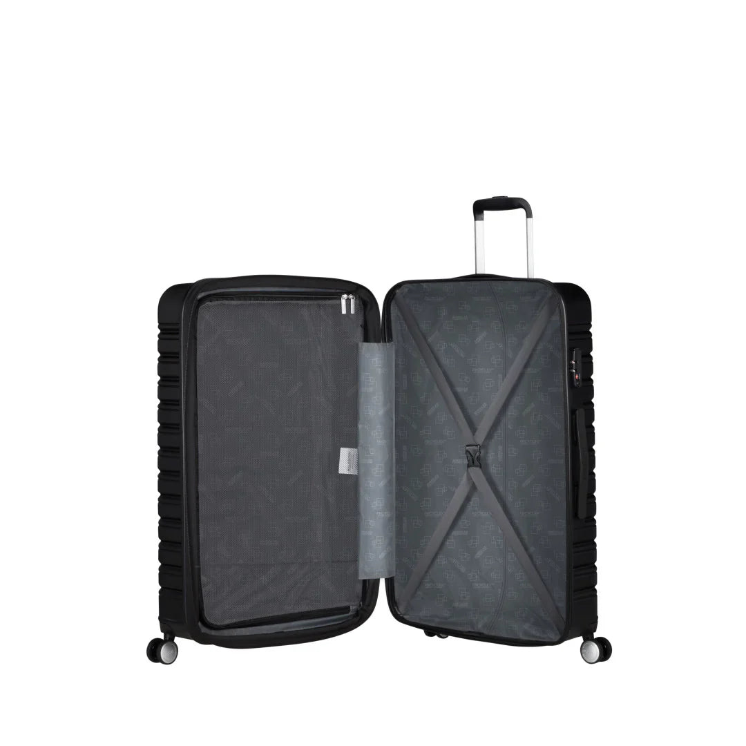 American Tourister Flashline Stor resväska 78 cm – Svart