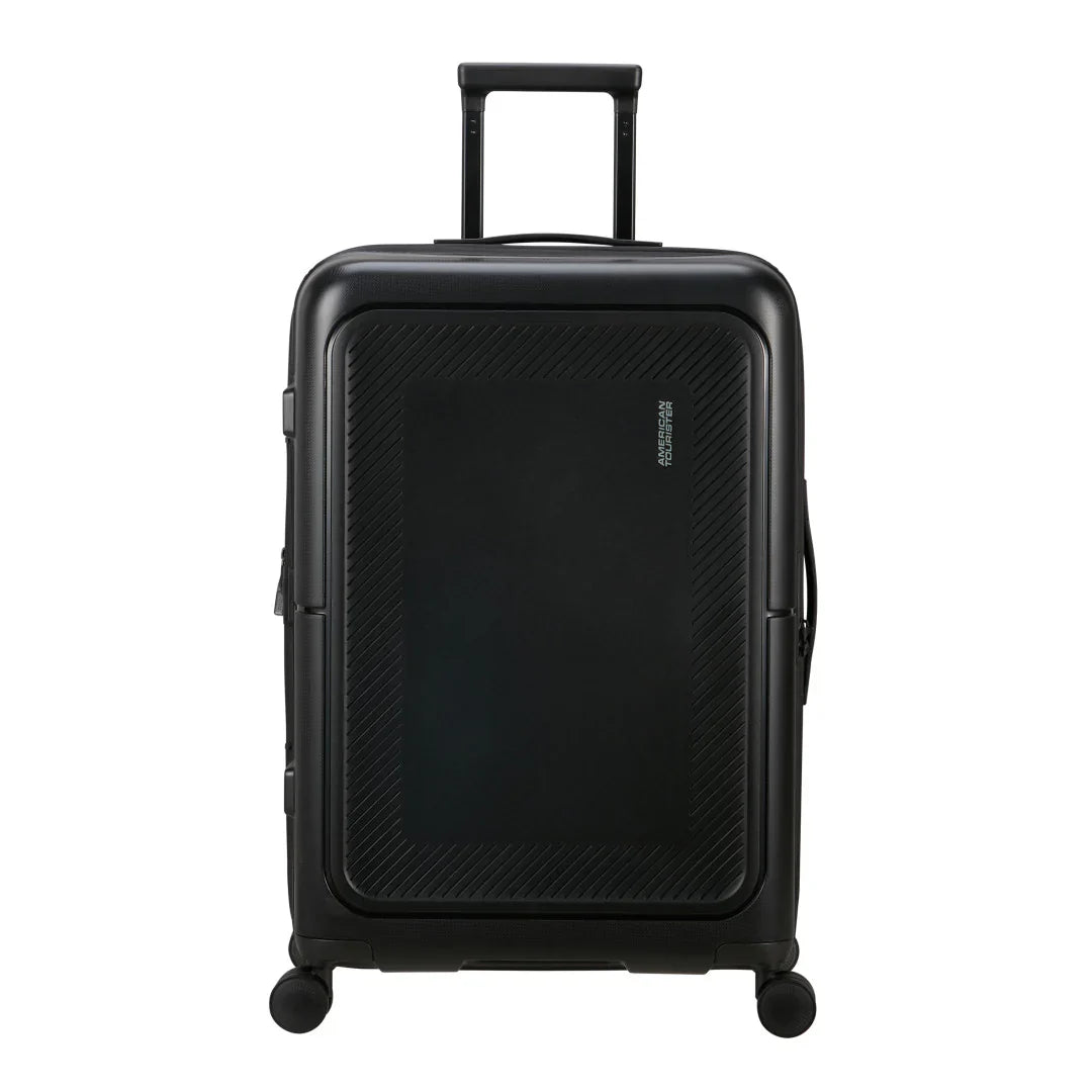 American Tourister Dashpop Spinner - Svart Mellanstor Resväska 67cm