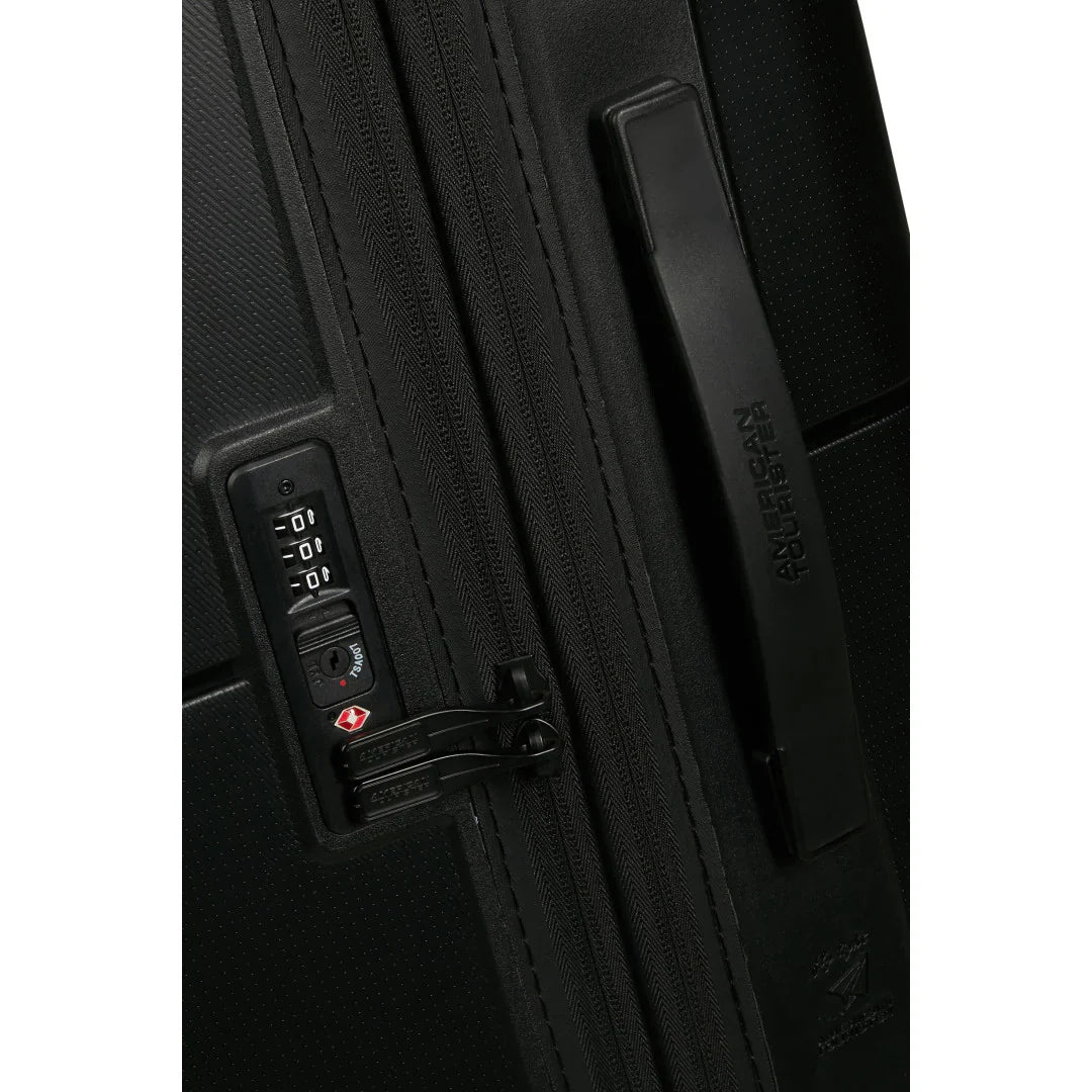 American Tourister Dashpop Spinner - Svart Mellanstor Resväska 67cm