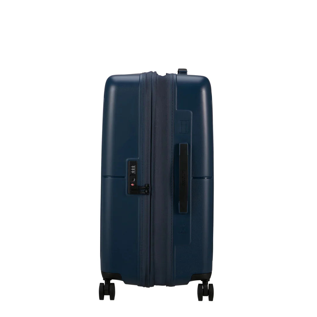 American Tourister Dashpop Spinner - Navy Mellanstor Resväska 67cm
