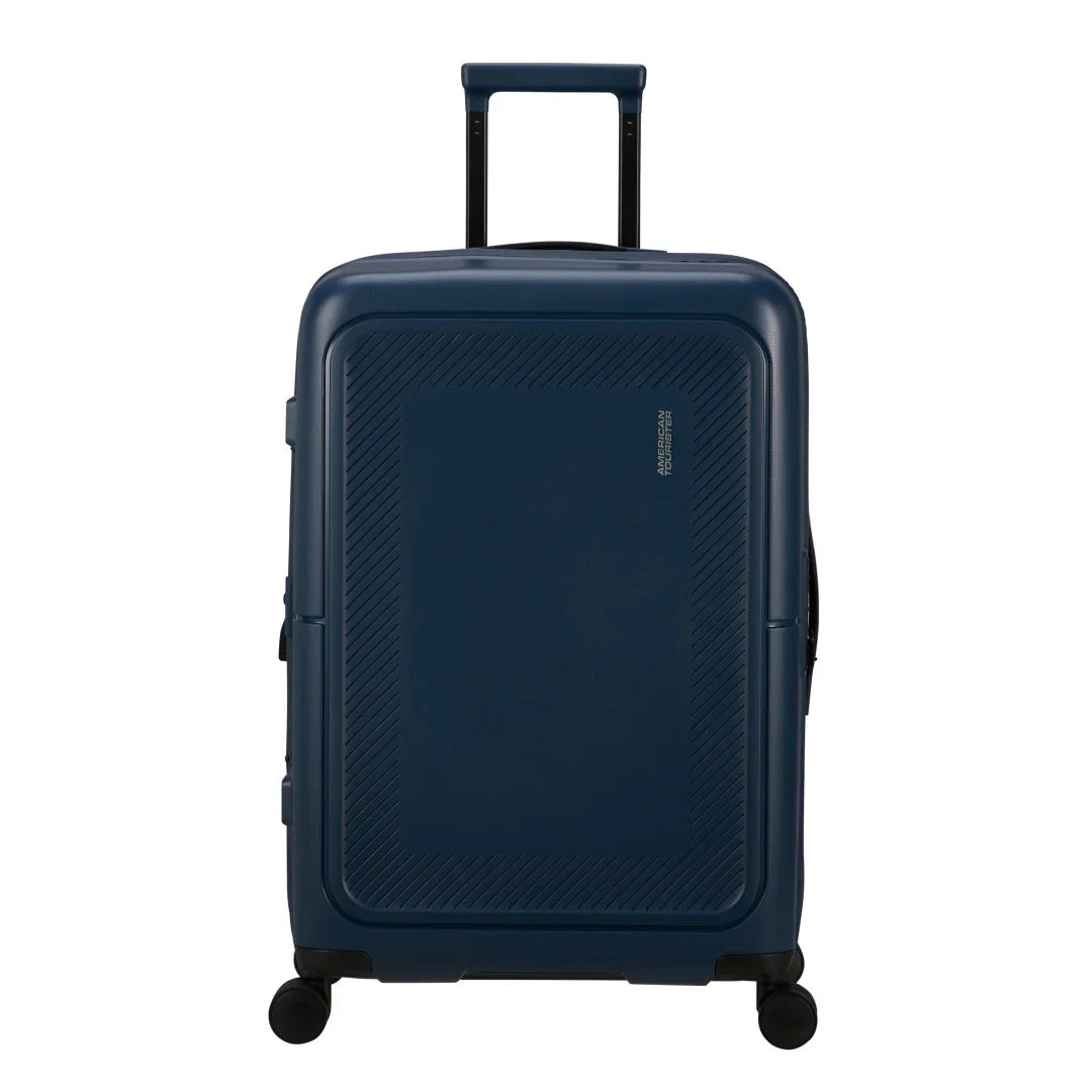 American Tourister Dashpop Spinner - Navy Mellanstor Resväska 67cm