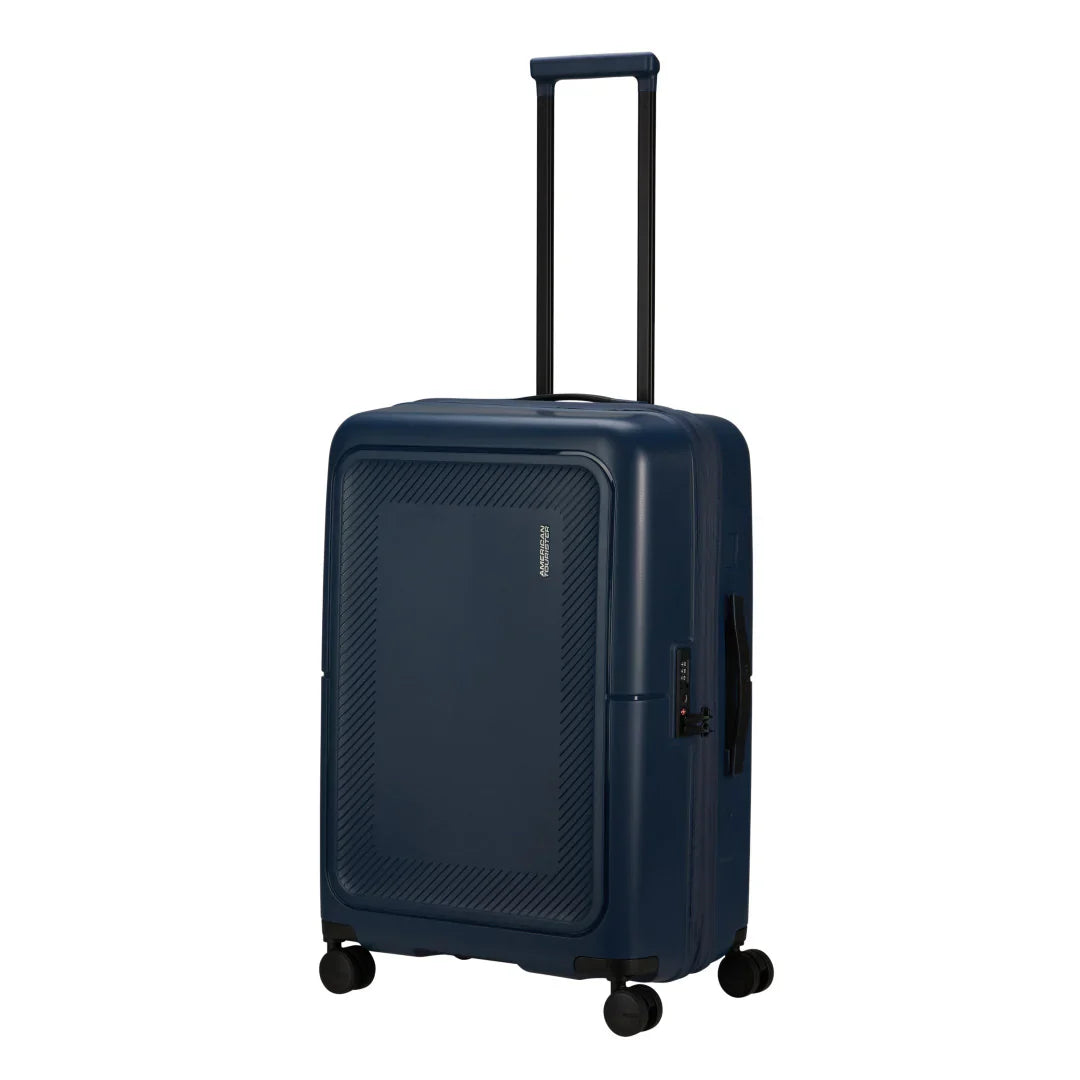 American Tourister Dashpop Spinner - Navy Mellanstor Resväska 67cm
