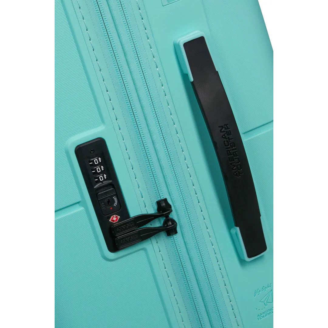American Tourister Dashpop Spinner - Aqua Sky Mellanstor Resväska 67cm