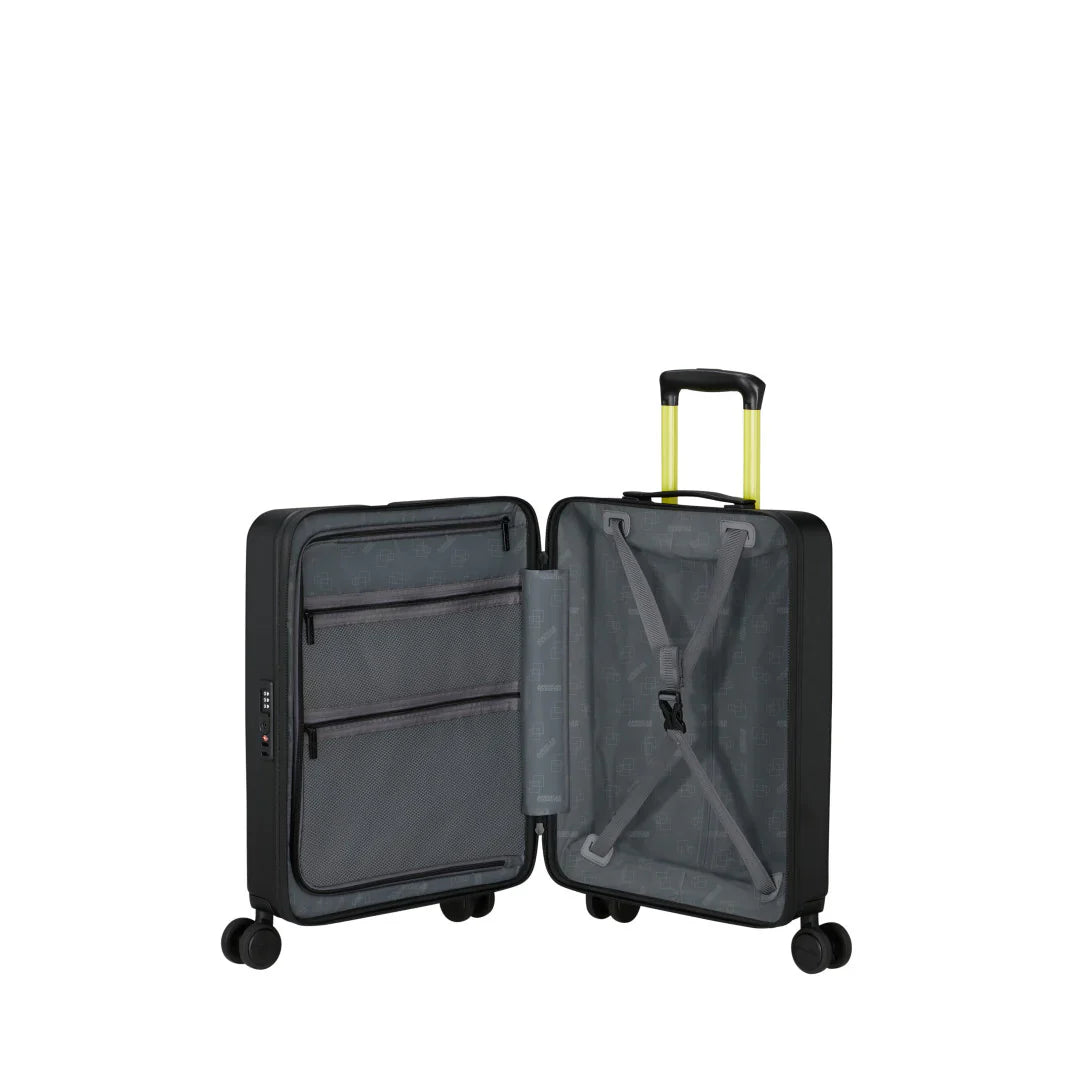 American Tourister TrailOn Spinner - Svart Kabinväska 55cm