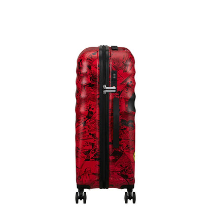 American Tourister Wavebreaker Disney Mellanstor Resväska 67cm – Mickey Comics Röd