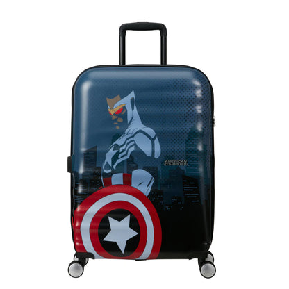 American Tourister Wavebreaker Marvel Spinner resväska 67 cm – Captain America City