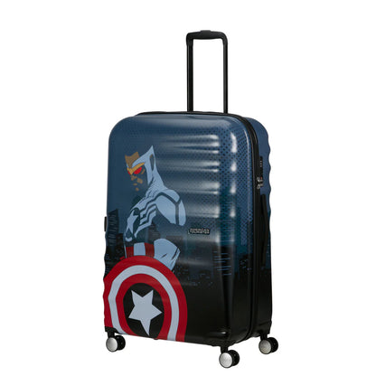 American Tourister Wavebreaker Marvel Spinner resväska 77 cm – Captain America City